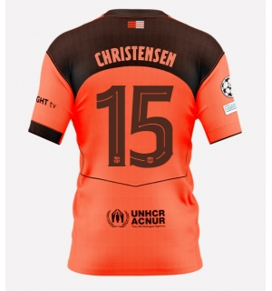 Barcelona Andreas Christensen #15 Tredjedrakt 2025-26 Kortermet