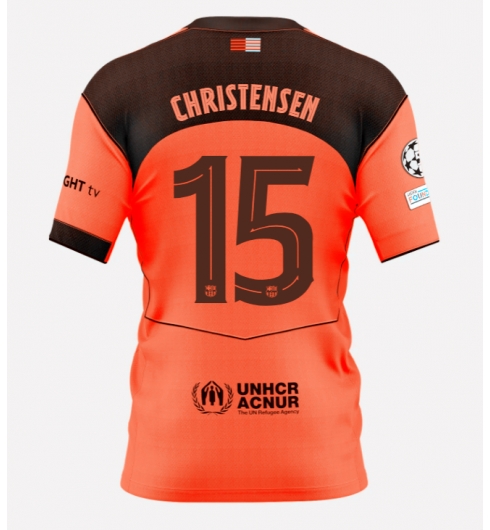 Barcelona Andreas Christensen #15 Tredjedrakt 2025-26 Kortermet Barcelona Andreas Christensen #15 Tredjedrakt 2025-26 Kortermet