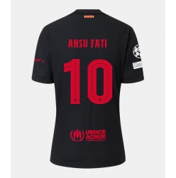 Barcelona Ansu Fati #10 Bortedrakt 2024-25 Kortermet