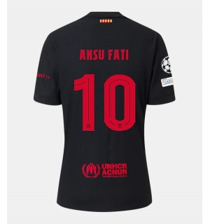 Barcelona Ansu Fati #10 Bortedrakt 2024-25 Kortermet