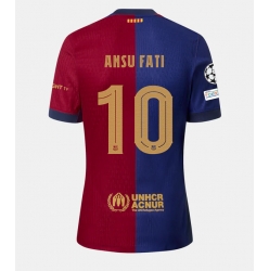 Barcelona Ansu Fati #10 Hjemmedrakt 2024-25 Kortermet