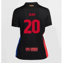 Barcelona Dani Olmo #20 Bortedrakt Dame 2024-25 Kortermet