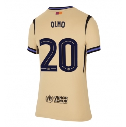 Barcelona Dani Olmo #20 Bortedrakt Dame 2025-26 Kortermet