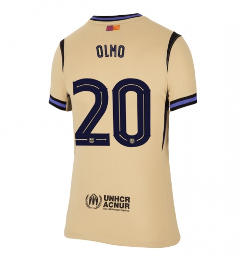 Barcelona Dani Olmo #20 Bortedrakt Dame 2025-26 Kortermet Barcelona Dani Olmo #20 Bortedrakt Dame 2025-26 Kortermet