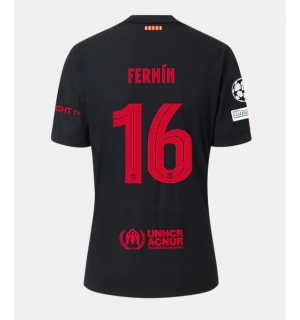 Barcelona Fermin Lopez #16 Bortedrakt 2024-25 Kortermet