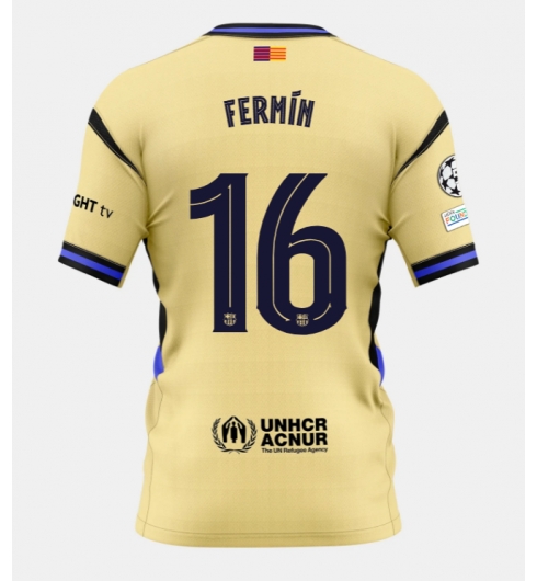 Barcelona Fermin Lopez #16 Bortedrakt 2025-26 Kortermet Barcelona Fermin Lopez #16 Bortedrakt 2025-26 Kortermet