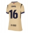 Barcelona Fermin Lopez #16 Bortedrakt Dame 2025-26 Kortermet