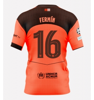 Barcelona Fermin Lopez #16 Tredjedrakt 2025-26 Kortermet
