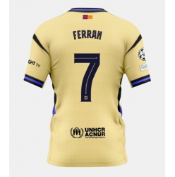 Barcelona Ferran Torres #7 Bortedrakt 2025-26 Kortermet