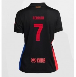 Barcelona Ferran Torres #7 Bortedrakt Dame 2024-25 Kortermet