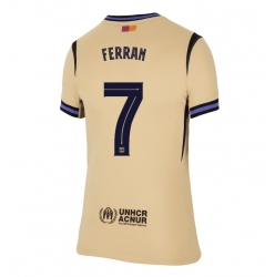 Barcelona Ferran Torres #7 Bortedrakt Dame 2025-26 Kortermet