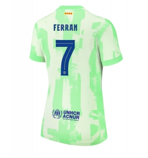 Barcelona Ferran Torres #7 Tredjedrakt Dame 2024-25 Kortermet
