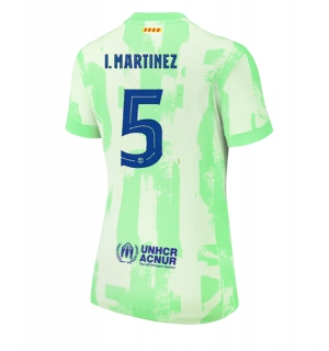 Barcelona Inigo Martinez #5 Tredjedrakt Dame 2024-25 Kortermet