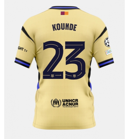 Barcelona Jules Kounde #23 Bortedrakt 2025-26 Kortermet Barcelona Jules Kounde #23 Bortedrakt 2025-26 Kortermet