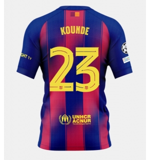 Barcelona Jules Kounde #23 Hjemmedrakt 2025-26 Kortermet
