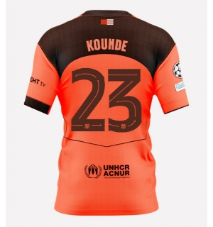 Barcelona Jules Kounde #23 Tredjedrakt 2025-26 Kortermet