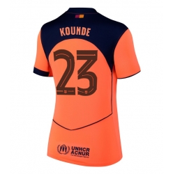 Barcelona Jules Kounde #23 Tredjedrakt Dame 2025-26 Kortermet