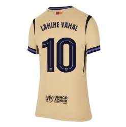 Barcelona Lamine Yamal #10 Bortedrakt Dame 2025-26 Kortermet