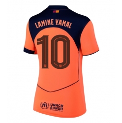 Barcelona Lamine Yamal #10 Tredjedrakt Dame 2025-26 Kortermet