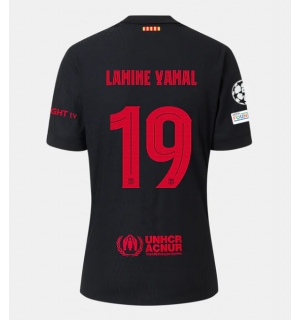 Barcelona Lamine Yamal #19 Bortedrakt 2024-25 Kortermet