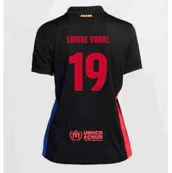 Barcelona Lamine Yamal #19 Bortedrakt Dame 2024-25 Kortermet