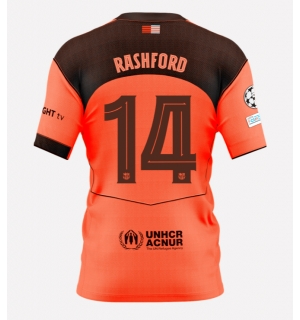 Barcelona Marcus Rashford #14 Tredjedrakt 2025-26 Kortermet