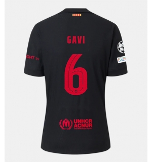 Barcelona Paez Gavi #6 Bortedrakt 2024-25 Kortermet