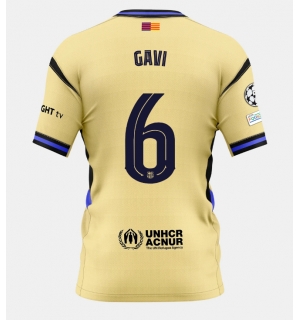 Barcelona Paez Gavi #6 Bortedrakt 2025-26 Kortermet