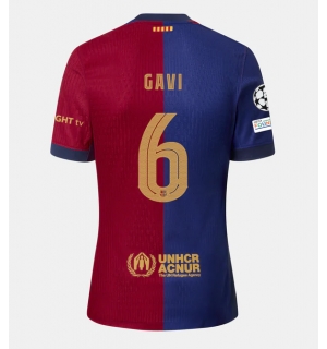 Barcelona Paez Gavi #6 Hjemmedrakt 2024-25 Kortermet