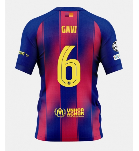Barcelona Paez Gavi #6 Hjemmedrakt 2025-26 Kortermet Barcelona Paez Gavi #6 Hjemmedrakt 2025-26 Kortermet