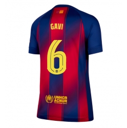 Barcelona Paez Gavi #6 Hjemmedrakt Dame 2025-26 Kortermet