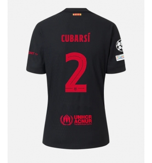 Barcelona Pau Cubarsi #2 Bortedrakt 2024-25 Kortermet
