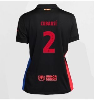 Barcelona Pau Cubarsi #2 Bortedrakt Dame 2024-25 Kortermet