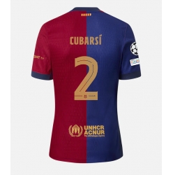 Barcelona Pau Cubarsi #2 Hjemmedrakt 2024-25 Kortermet