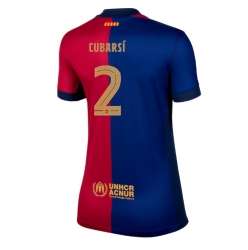 Barcelona Pau Cubarsi #2 Hjemmedrakt Dame 2024-25 Kortermet