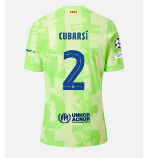 Barcelona Pau Cubarsi #2 Tredjedrakt 2024-25 Kortermet