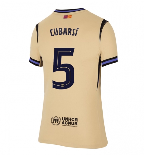 Barcelona Pau Cubarsi #5 Bortedrakt Dame 2025-26 Kortermet Barcelona Pau Cubarsi #5 Bortedrakt Dame 2025-26 Kortermet