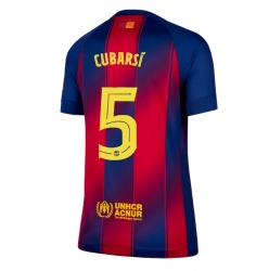 Barcelona Pau Cubarsi #5 Hjemmedrakt Dame 2025-26 Kortermet