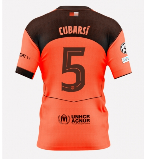 Barcelona Pau Cubarsi #5 Tredjedrakt 2025-26 Kortermet Barcelona Pau Cubarsi #5 Tredjedrakt 2025-26 Kortermet