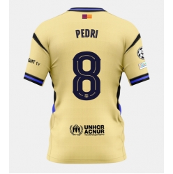 Barcelona Pedri Gonzalez #8 Bortedrakt 2025-26 Kortermet