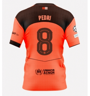 Barcelona Pedri Gonzalez #8 Tredjedrakt 2025-26 Kortermet