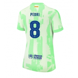 Barcelona Pedri Gonzalez #8 Tredjedrakt Dame 2024-25 Kortermet