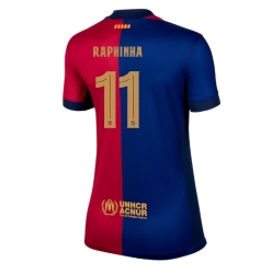 Barcelona Raphinha Belloli #11 Hjemmedrakt Dame 2024-25 Kortermet