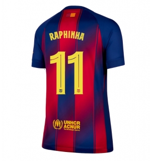 Barcelona Raphinha Belloli #11 Hjemmedrakt Dame 2025-26 Kortermet