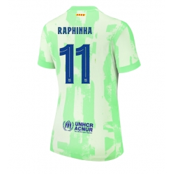 Barcelona Raphinha Belloli #11 Tredjedrakt Dame 2024-25 Kortermet
