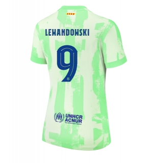 Barcelona Robert Lewandowski #9 Tredjedrakt Dame 2024-25 Kortermet