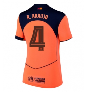 Barcelona Ronald Araujo #4 Tredjedrakt Dame 2025-26 Kortermet