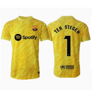 Barcelona Ter Stegen #1 Keeper Hjemmedrakt 2024-25 Kortermet