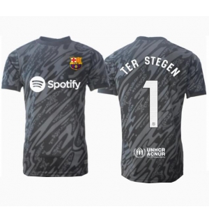 Barcelona Ter Stegen #1 Keeper Tredjedrakt 2024-25 Kortermet