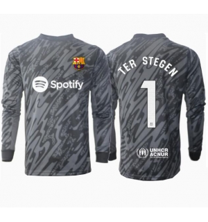Barcelona Ter Stegen #1 Keeper Tredjedrakt 2024-25 Langermet